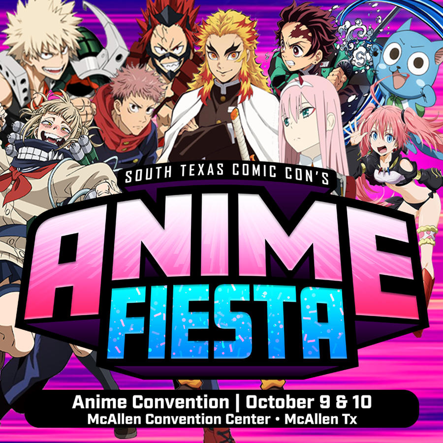 Animanga Fans Dont Miss The Anime Fest In El Paso This Weekend