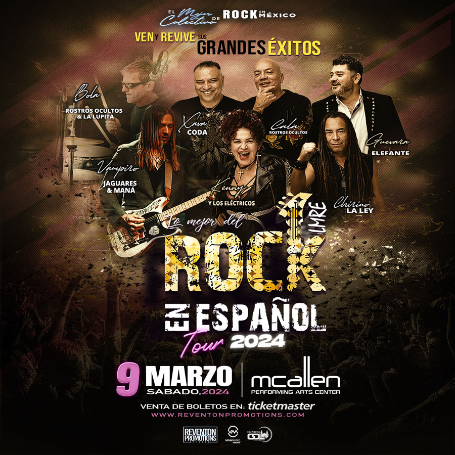3.9 Rock en Espanol Mcallen Convention Center | McAllen Performing Arts Center