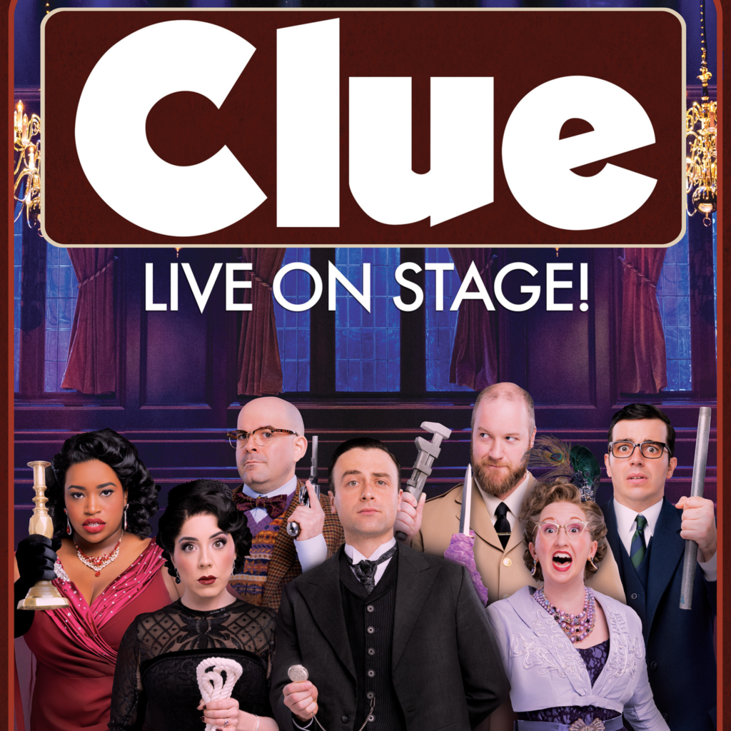 Clue in McAllen at the McAllen Performing Arts Center A mansion. A murder. A mystery. Murder and blackmail are on the menu when six mysterious guests assemble at Boddy Manor for a night they’ll never forget! Was it Mrs. Peacock in the study with the knife? Or was it Colonel Mustard in the library with the wrench? Based on the fan-favorite 1985 Paramount Pictures movie and inspired by the classic Hasbro board game, Clue is the ultimate whodunit that will leave you dying of laughter and keep you guessing until the final twist. ©2026 Hasbro. All rights reserved.
