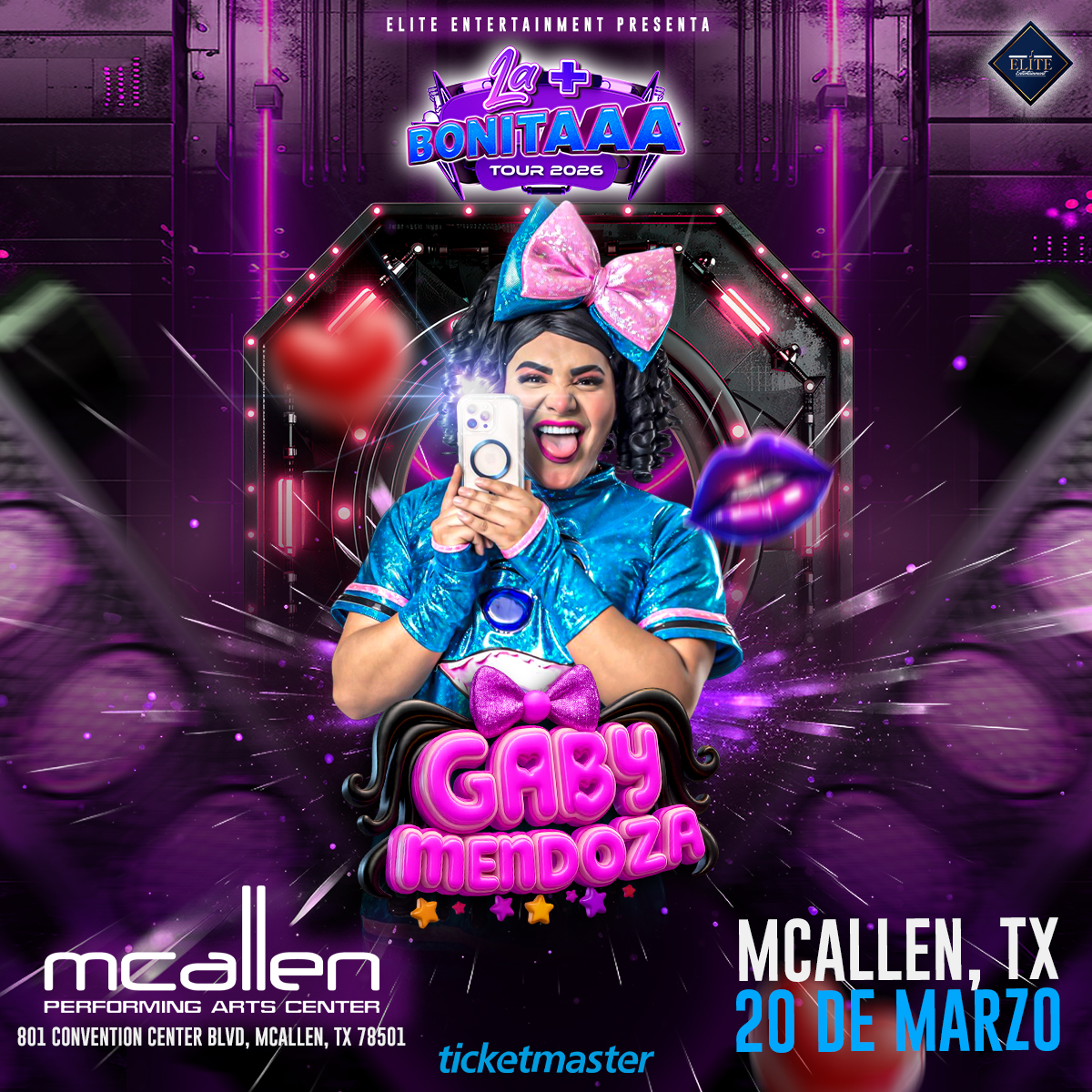 Gaby Mendoza en McAllen