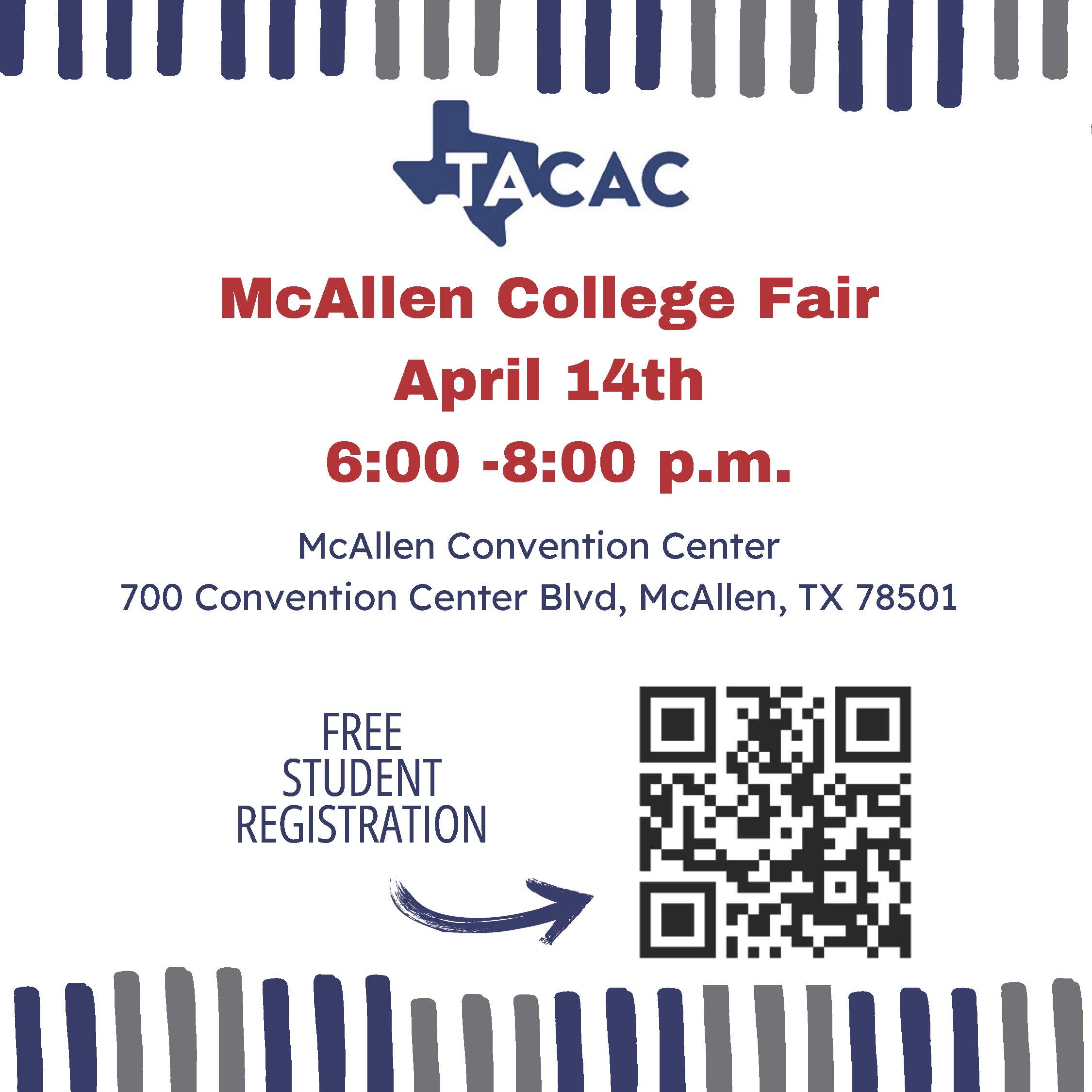 McAllen College Fair at TACAC Annual Conference 2026